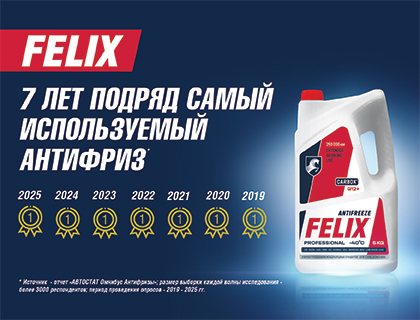 7 лет лидерства в антифризах!